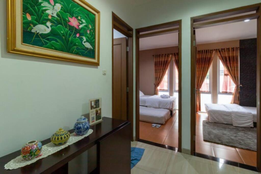 Spacious, White-Villa Belgareti @Kiara Condong Bandung Exteriör bild